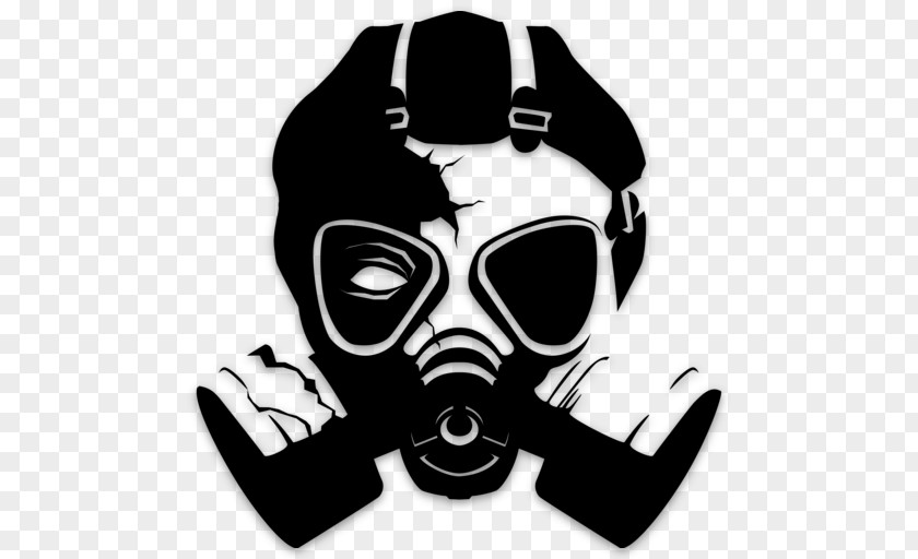 M17 Gas Mask Dystopia Entertainment Decal Bumper Sticker PNG