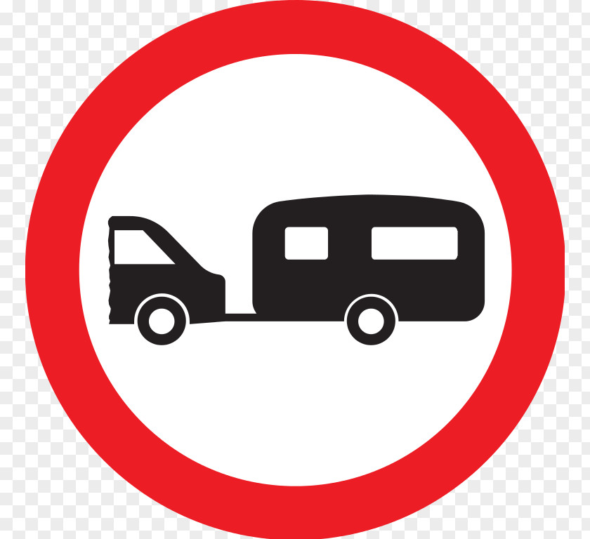 UK Caravan Bus Traffic Sign Towing PNG