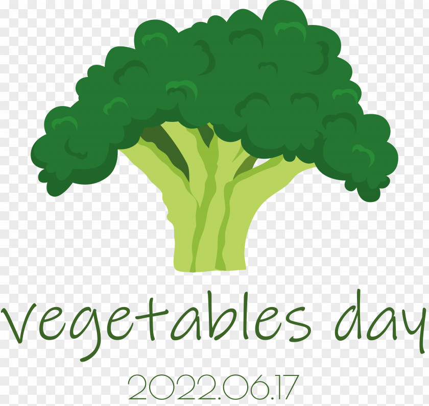 Vegetable Tree Logo Icon Flat Design PNG