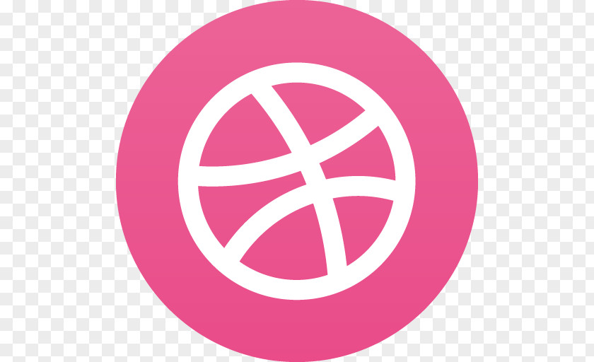 Dribbble Pink Area Trademark Symbol Brand PNG