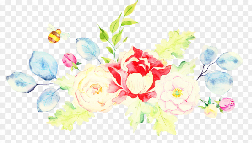 Floristry Flower Arranging Easter Bunny Background PNG