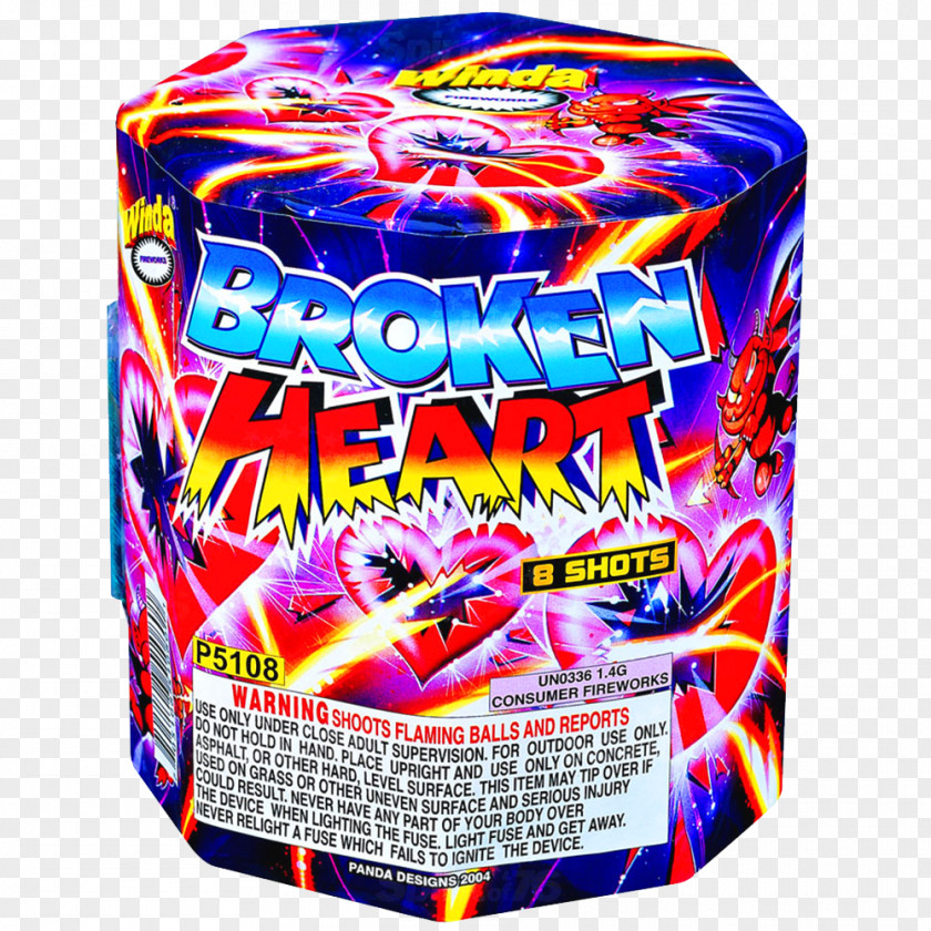 Heart Firework Broken Anger Cake Red PNG