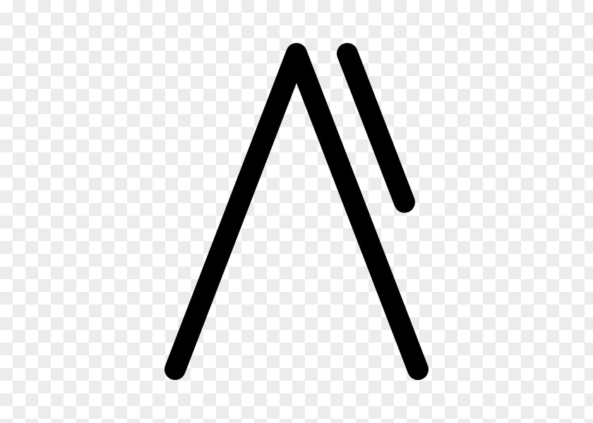 Line Angle Font PNG