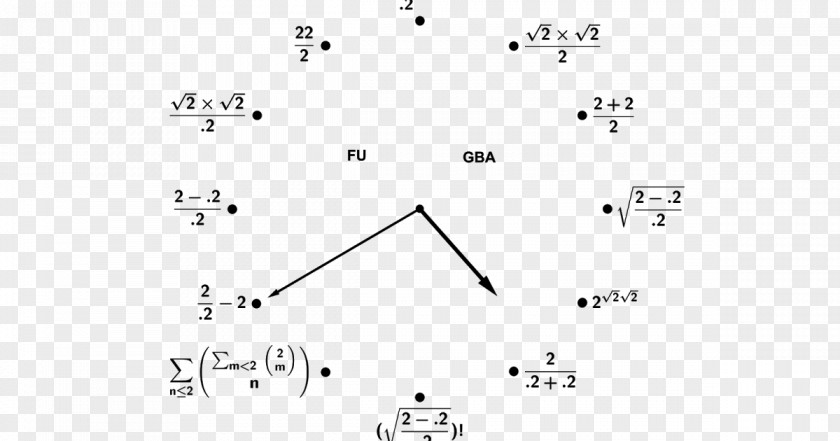 Triangle Point White PNG