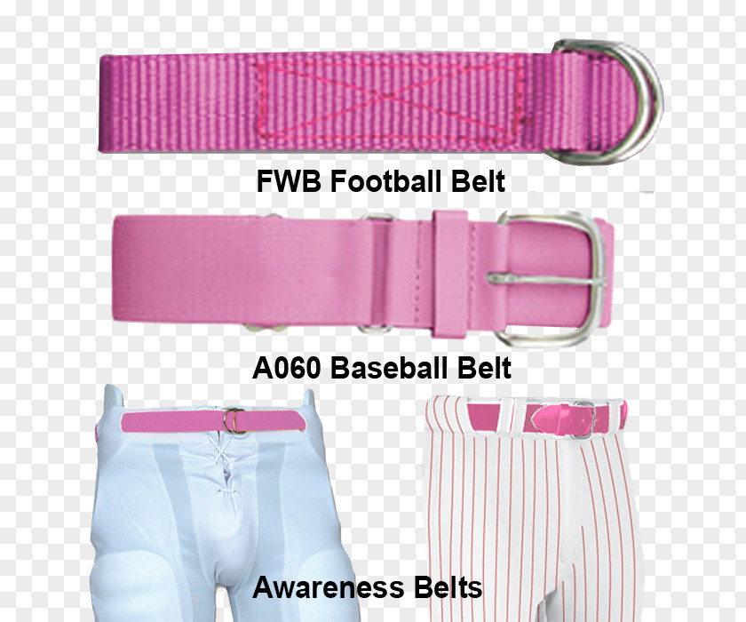 Belt Schutt Football Pink 4 Inch Product PNG