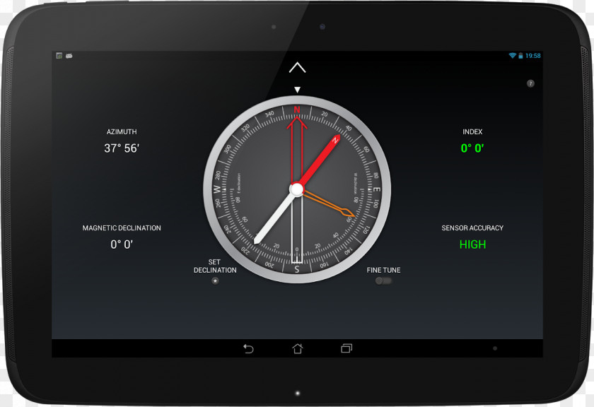 Compass Technology Display Device Electronics PNG