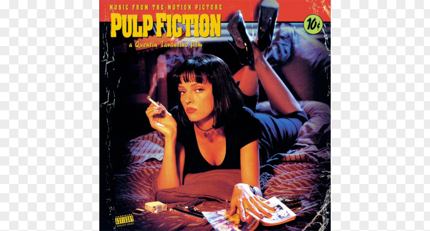 Music From The Motion Pulp Fiction Phonograph Record Soundtrack Misirlou Album PNG from the record Album, others clipart PNG