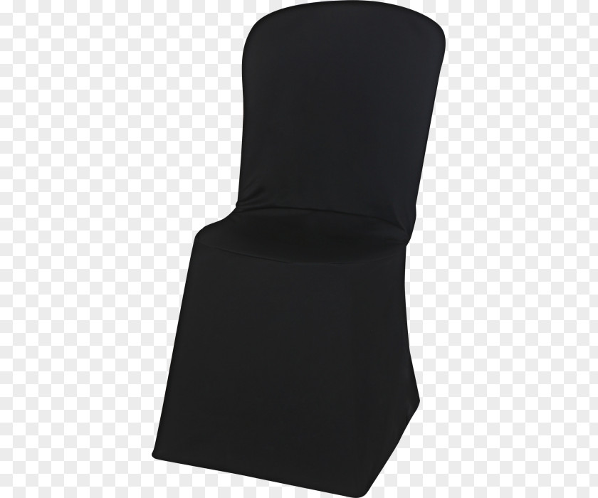 Reception Table No. 14 Chair Slipcover Black PNG