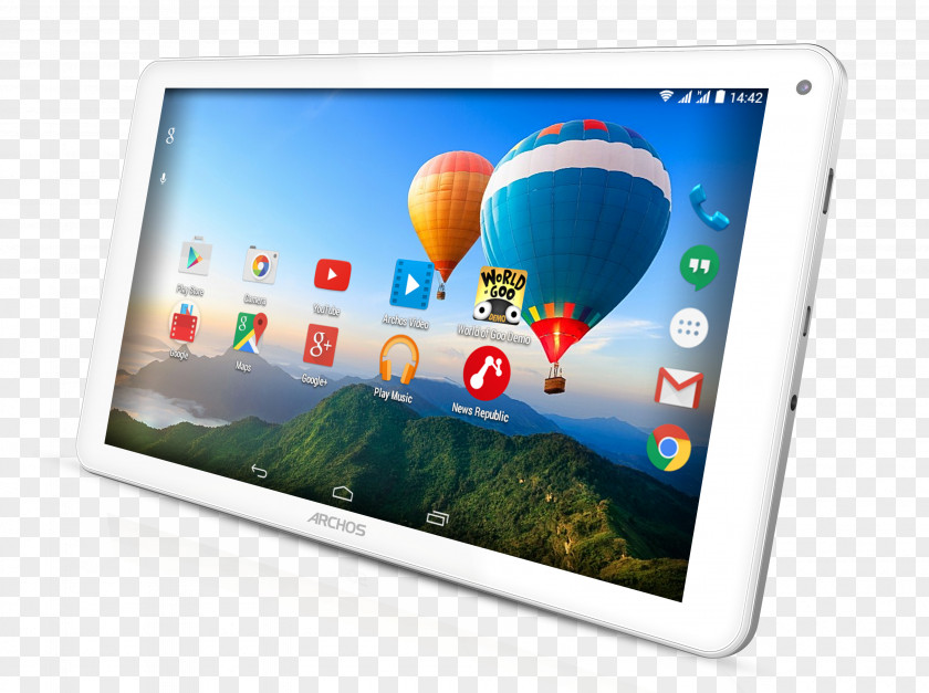 Android Archos 101 Xenon Lite Internet Tablet Gigabyte PNG