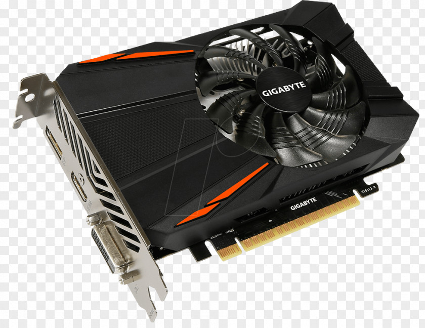 Computer Graphics Cards & Video Adapters NVIDIA GeForce GTX 1050 Ti GDDR5 SDRAM 1060 PNG