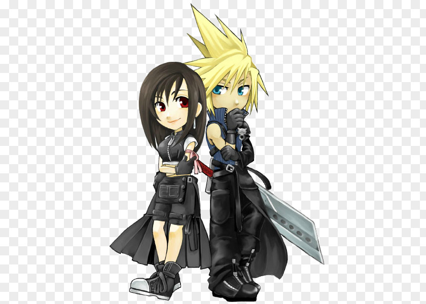 Final Fantasy Characters VII Tifa Lockhart Cloud Strife Aerith Gainsborough Sephiroth PNG