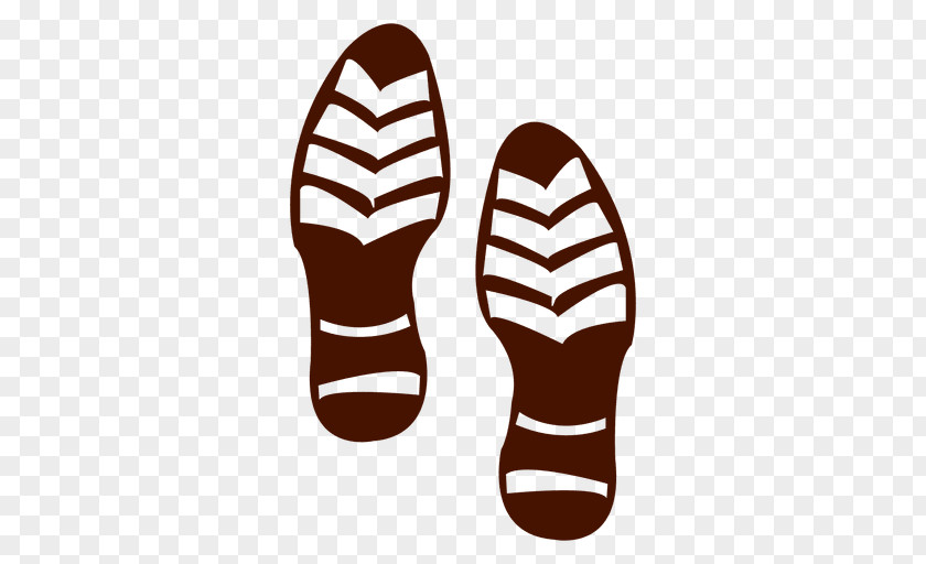 Sport Shoe Footprint Clip Art PNG