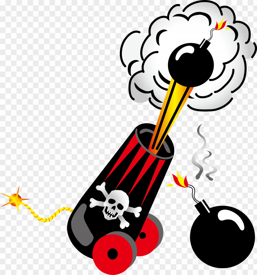 Vector Pirate Gunpowder Cannon Ammunition Piracy Royalty-free Stock Photography Clip Art PNG