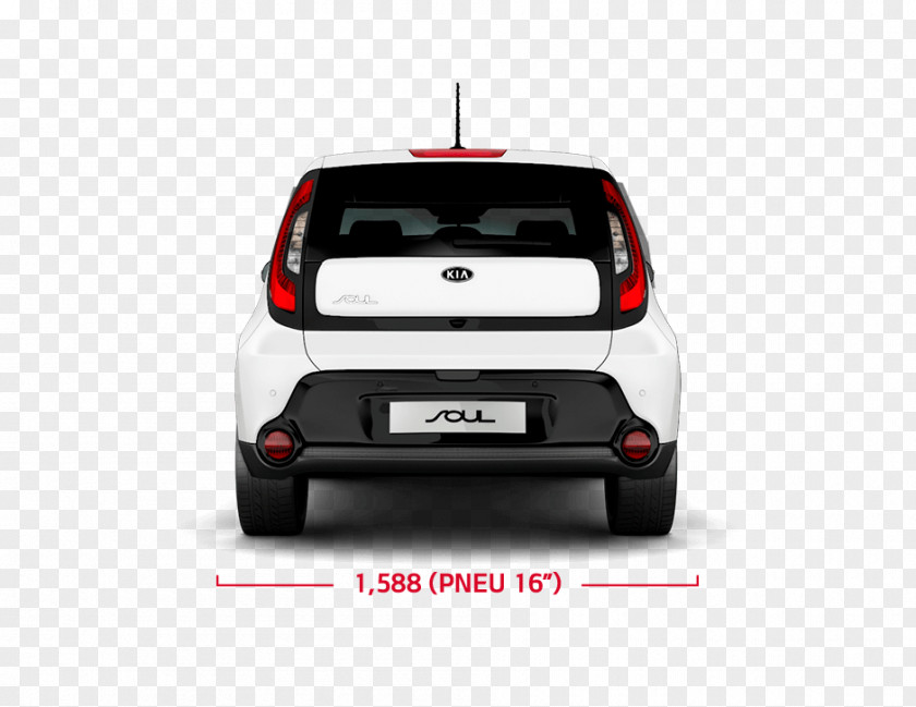 Cabide Bumper Kia Motors City Car PNG