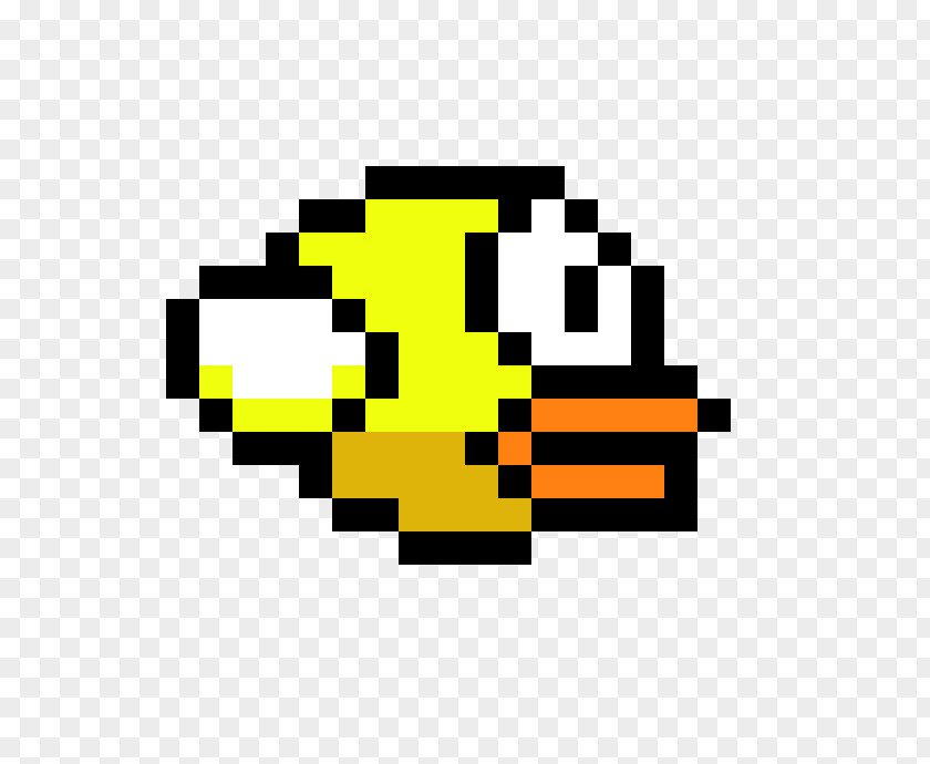 Flappy Bird Sprite Pixel Art Minecraft Image PNG