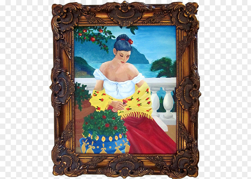 Painting Picture Frames Flower PNG
