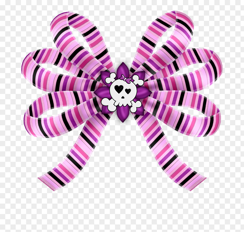 Pink Flowers Bow Butterfly Ribbon Shoelace Knot PNG