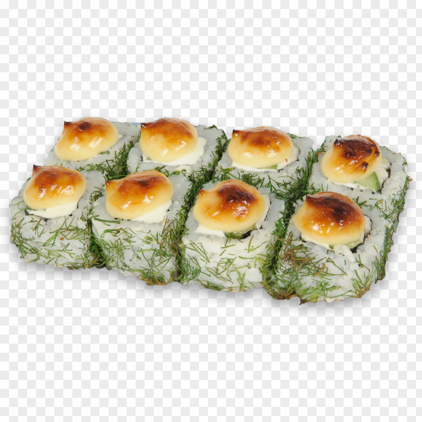 Sushi California Roll Vegetarian Cuisine Canapé 07030 PNG