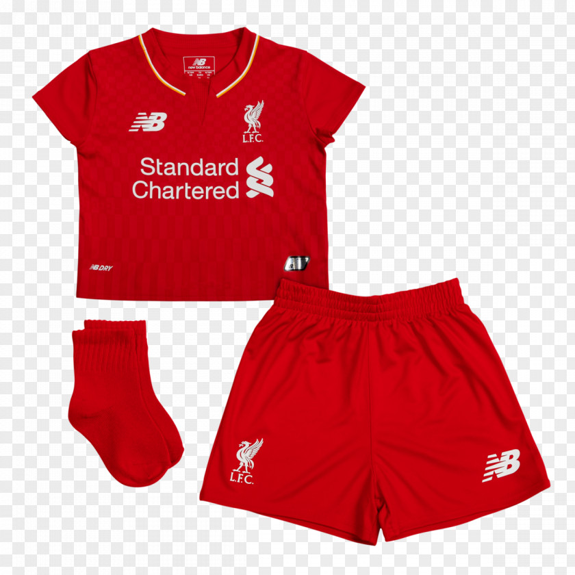 T-shirt Liverpool F.C. Serie A Kit Clothing PNG