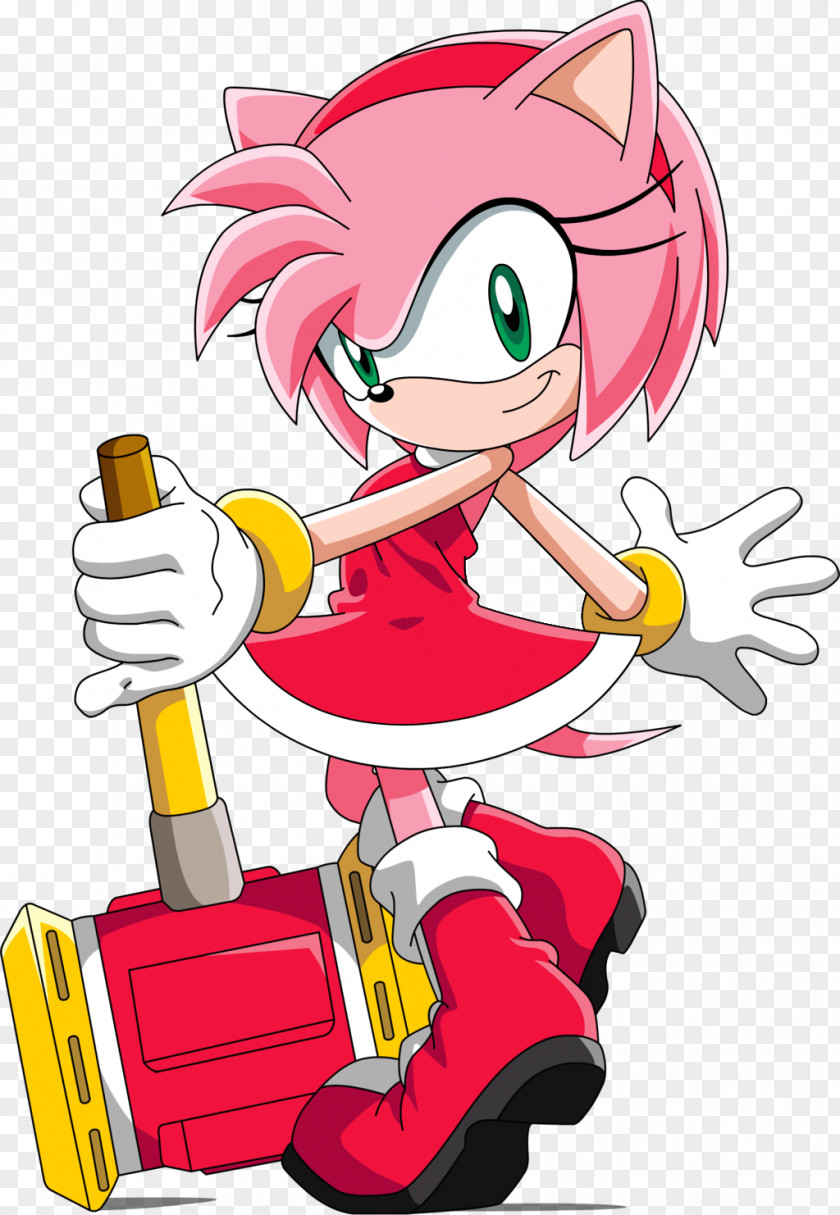 Amy Rose Sonic The Hedgehog Tails Boom Team PNG
