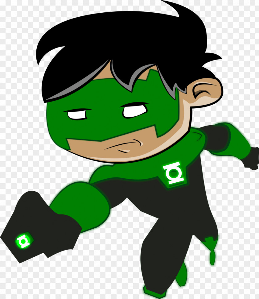 The Green Lantern Hal Jordan Cartoon Drawing Justice League PNG