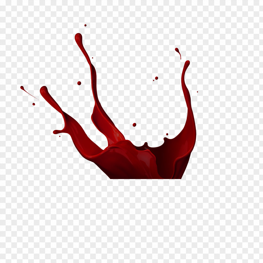 True Blood Watercolor Painting Splash PNG