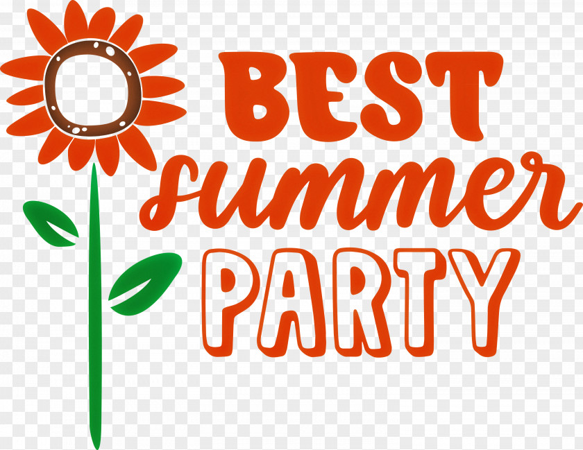 Best Summer Party PNG