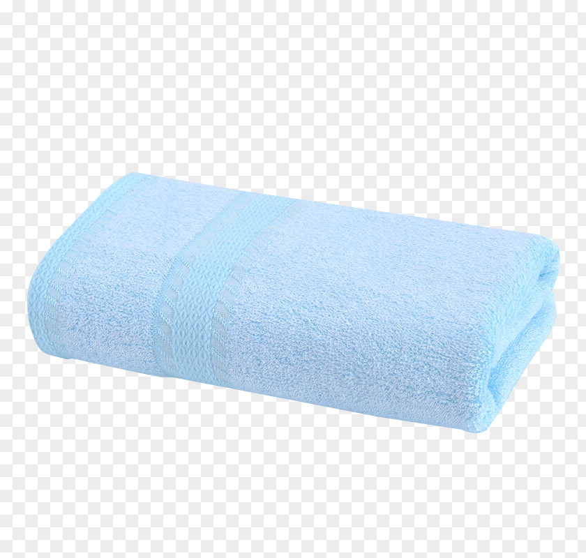 Blue Towel Home Textiles PNG