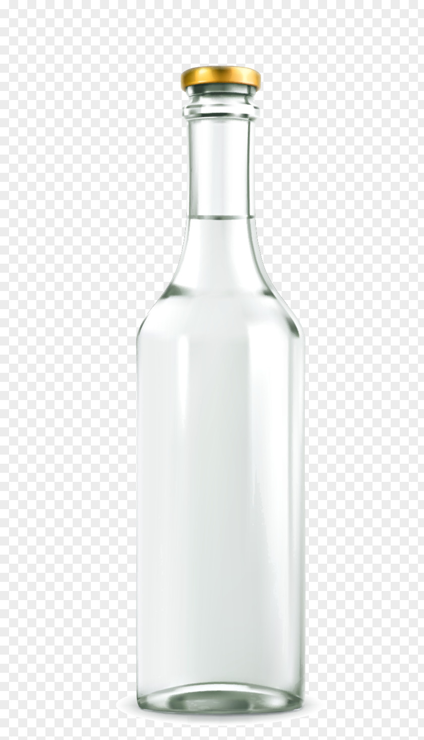 Textured Glass Vector Material Bottle Drink PNG