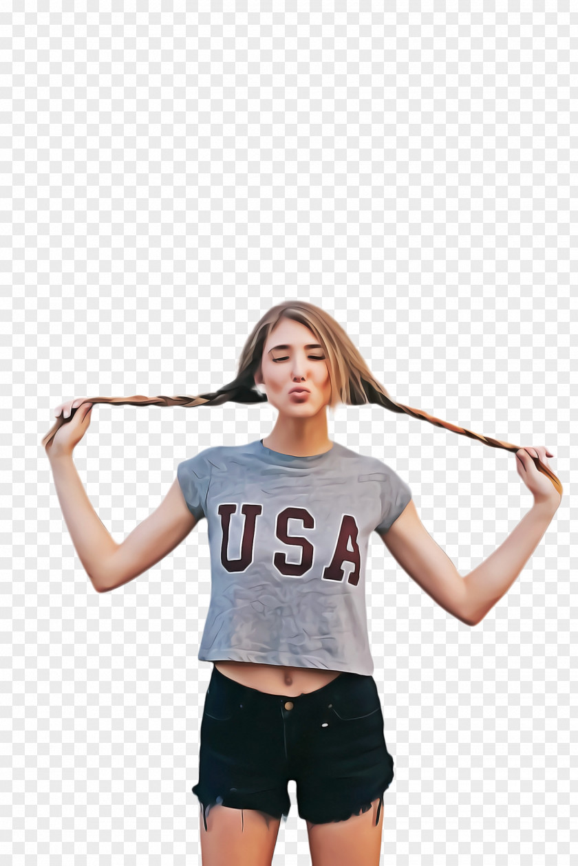 Waist Sportswear Summer White Background PNG