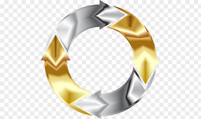 Abstract Geometry Gold PNG