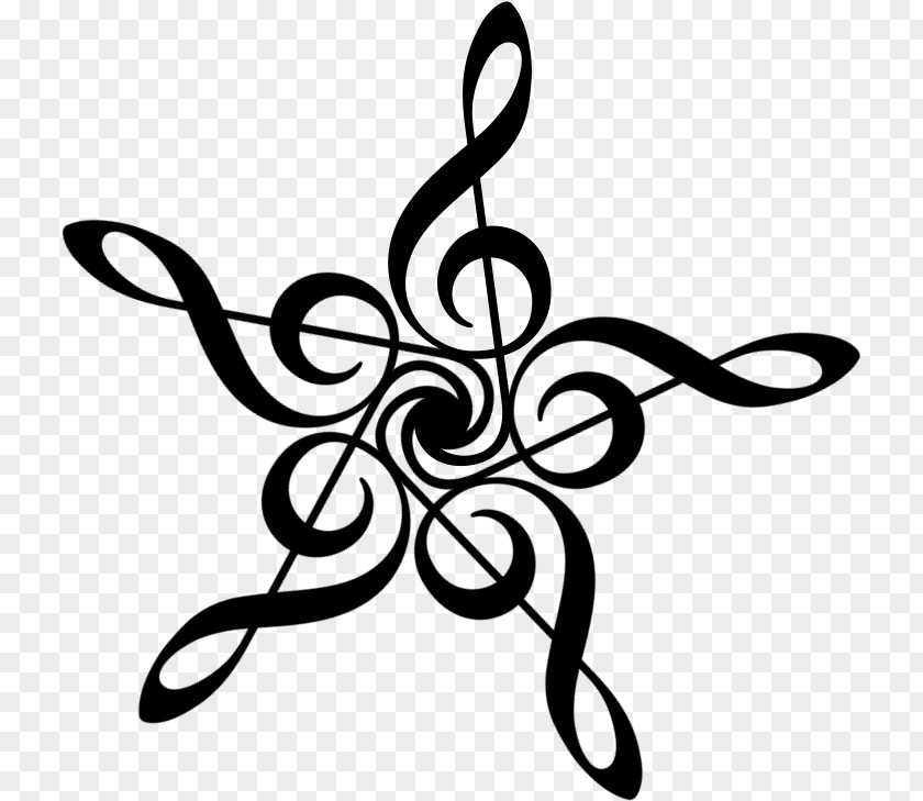Clef Note Treble Bass Musical Staff PNG