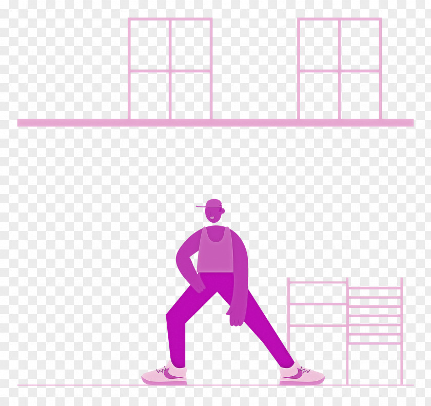 Daily Workout Stretching Sports PNG