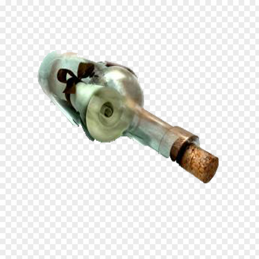 Drifting Bottle Glass PNG