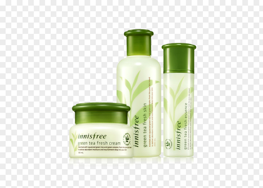 Green And Fresh Tea Cosmetics In Korea Innisfree Toner PNG