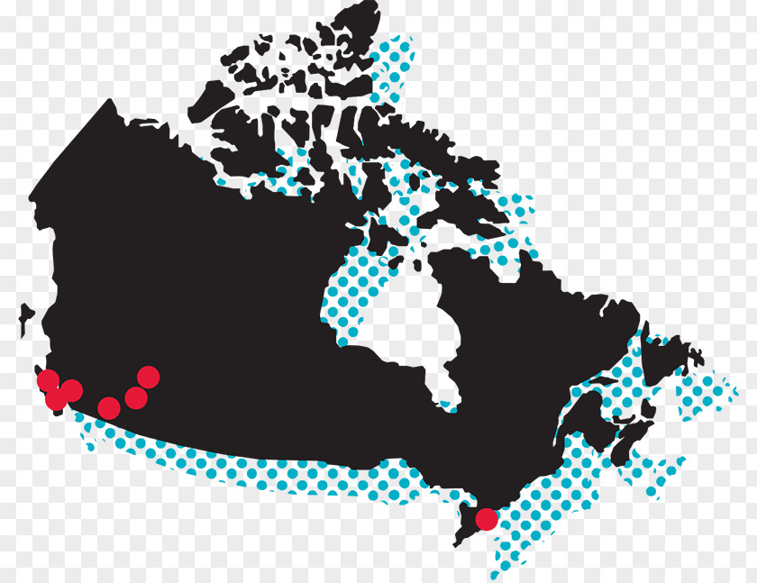 Canada Blank Map PNG