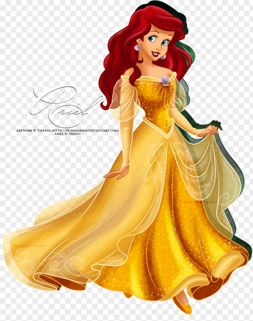 Disney Princess Ariel Belle Aurora Fa Mulan Rapunzel PNG