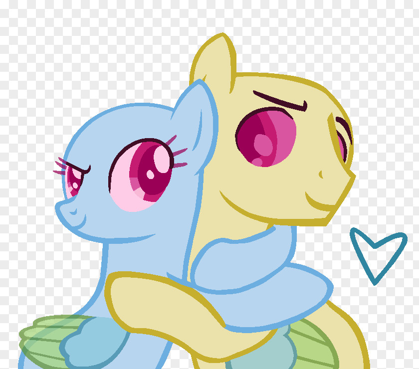 My Little Pony Hug DeviantArt PNG