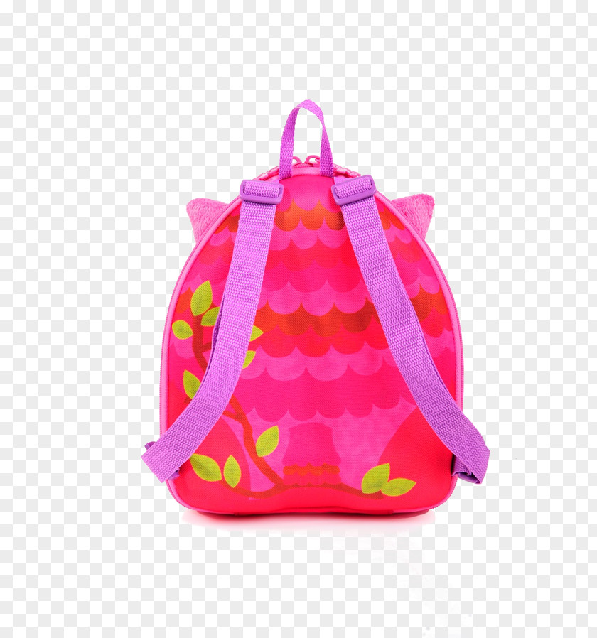 Owl Backpack Handbag Trolley PNG