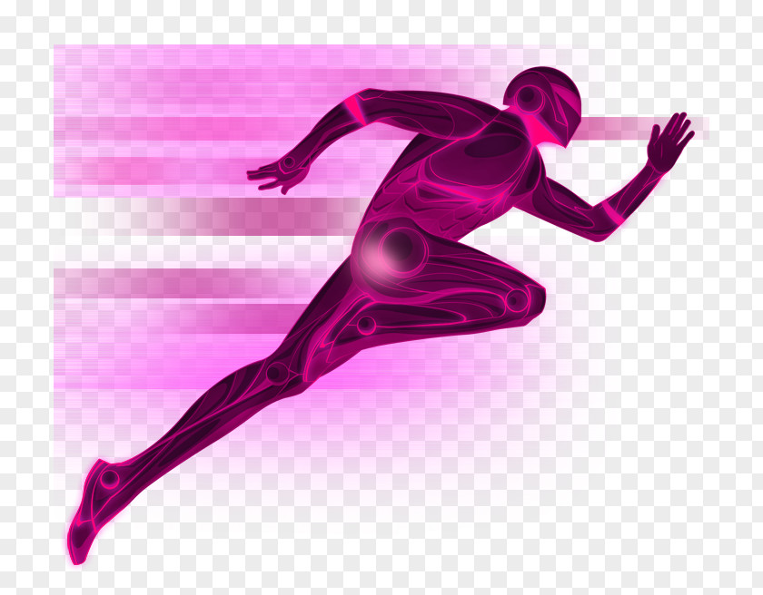 Running The Robot Download Icon PNG