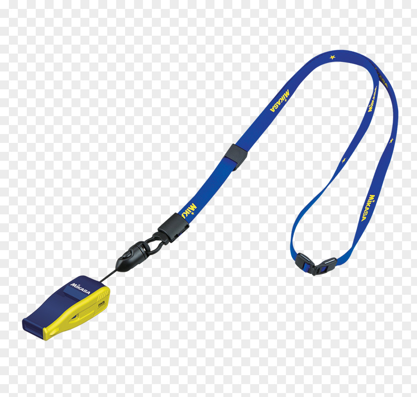 Whistle Mikasa Sports Volleyball Lanyard PNG