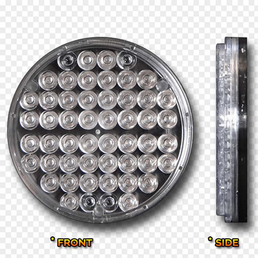 Automobile Light Beam Metal Silver PNG