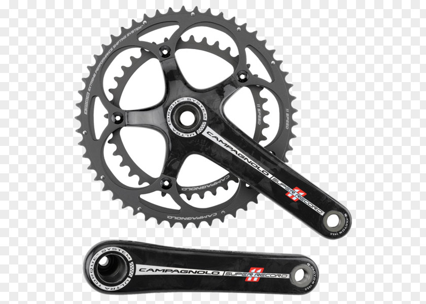 Bicycle Cranks Campagnolo Record Super Groupset PNG