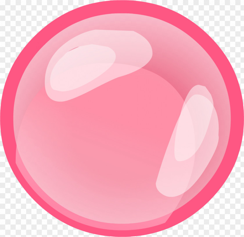 Chewing Gum Bubble Clip Art PNG