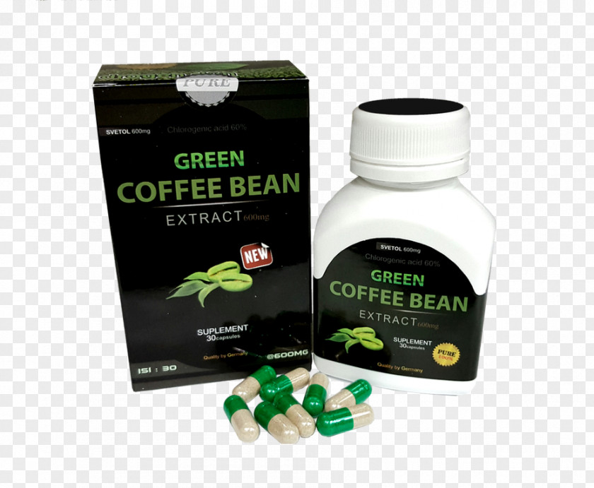 Coffee Green Extract Dietary Supplement Health PNG