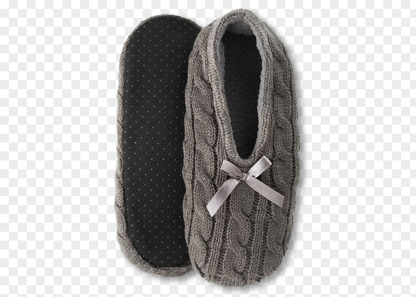 Slipper Shoe Brown PNG