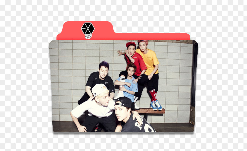 Wolf XOXO (Kisses & Hugs) EXO Album K-pop PNG