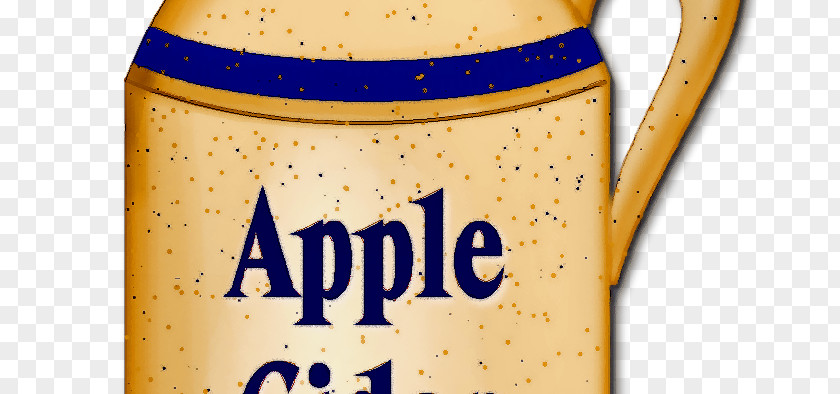 Apple Cider Lager Beer Bottle Font PNG