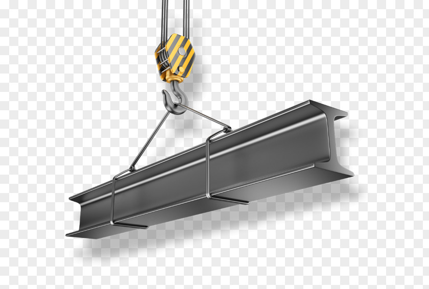 Crane Lifting Hook Beam Equipment PNG