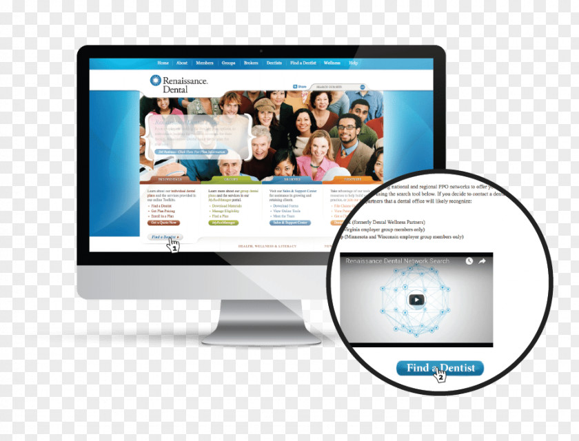 Dental Insurance Computer Monitors Software Display Advertising PNG